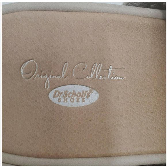 D'Scholls Women's Oyster Mesh Knit Sonia Open Toe Platform Slide Sandals Sz 7.5M - Picture 16 of 16